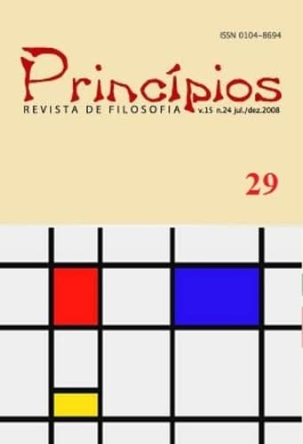 Princípios: Revista de Filosofia (UFRN) - Princípios: revista de filosofia, v. 18 n. 29 (2011)