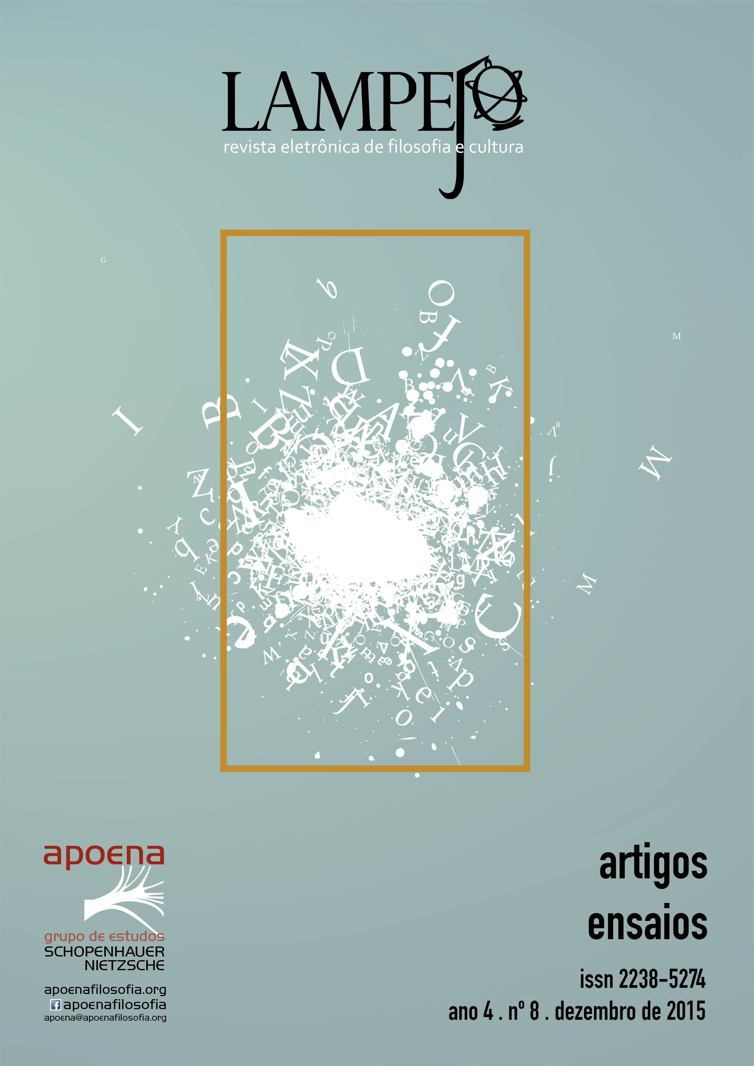Lampejo - Revista Eletrônica de Filosofia - Revista Lampejo - 11º edição, v. 6 n. 1 (2017)