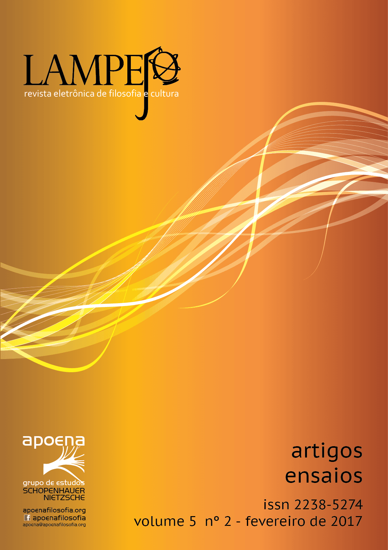 Lampejo - Revista Eletrônica de Filosofia - Lampejo revista eletrônica, v. 5 n. 2 (2017)