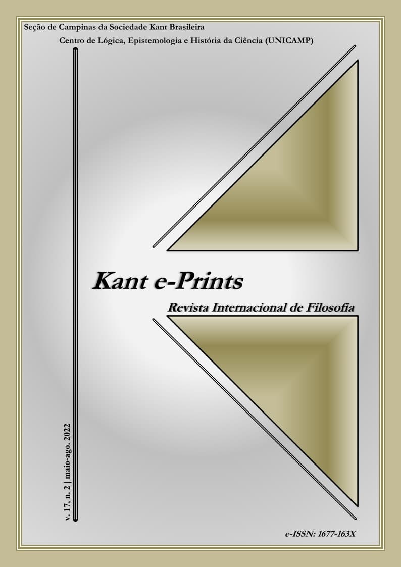 Kant e-prints - v. 17 n. 2 (2022)