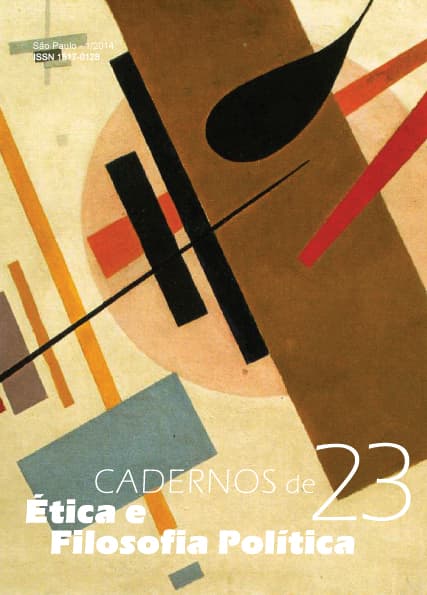 Cadernos de Ética e Filosofia Política - v. 2 n. 23 (2013): Dossiê I Encontro de Filosofia Política Contemporânea