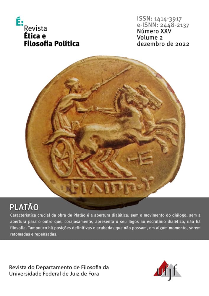 Revista Ética e Filosofia Política - Platão, v. 2 n. 25 (2022)