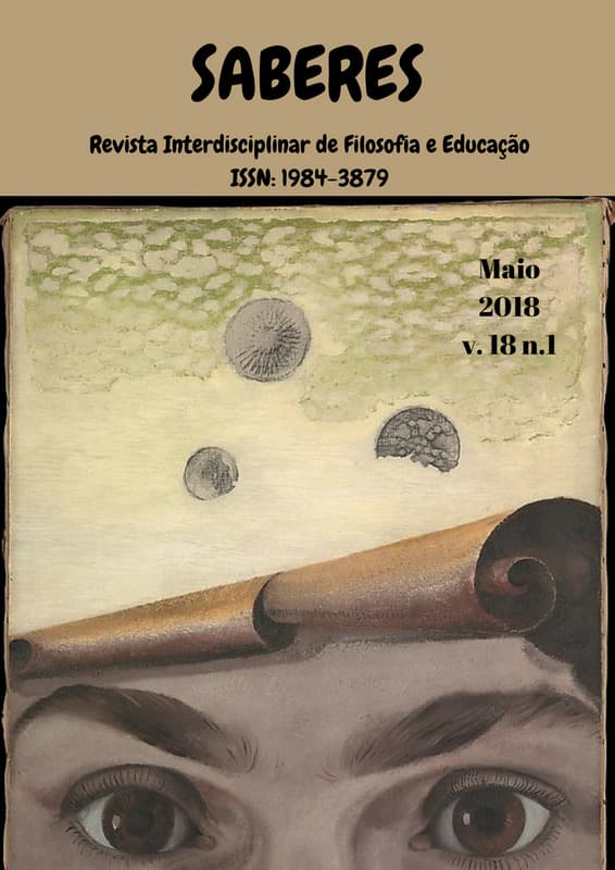 Saberes: Revista interdisciplinar de Filosofia e Educação - Saberes: Filosofia e Educação, v. 18 n. 1 (2018)