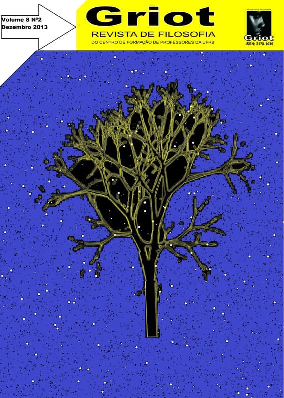 Griot : Revista de Filosofia - v. 8 n. 2 (2013)